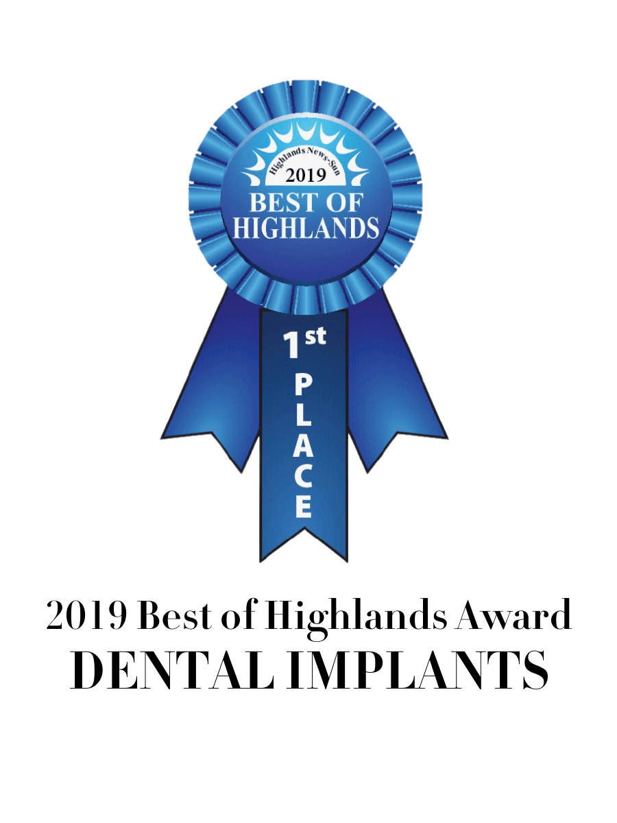 Chen Dental Award - 2019 Best of Highlands Award DENTAL IMPLANTS